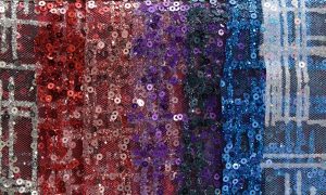 Tela Bordada con Glitter FF0525 - Imagen 2