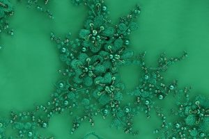 Tela Tull Bordado con Pedreria OT344 - Imagen 2