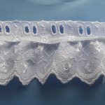 Tira bordada Plisada con PasaListón TBPP28436